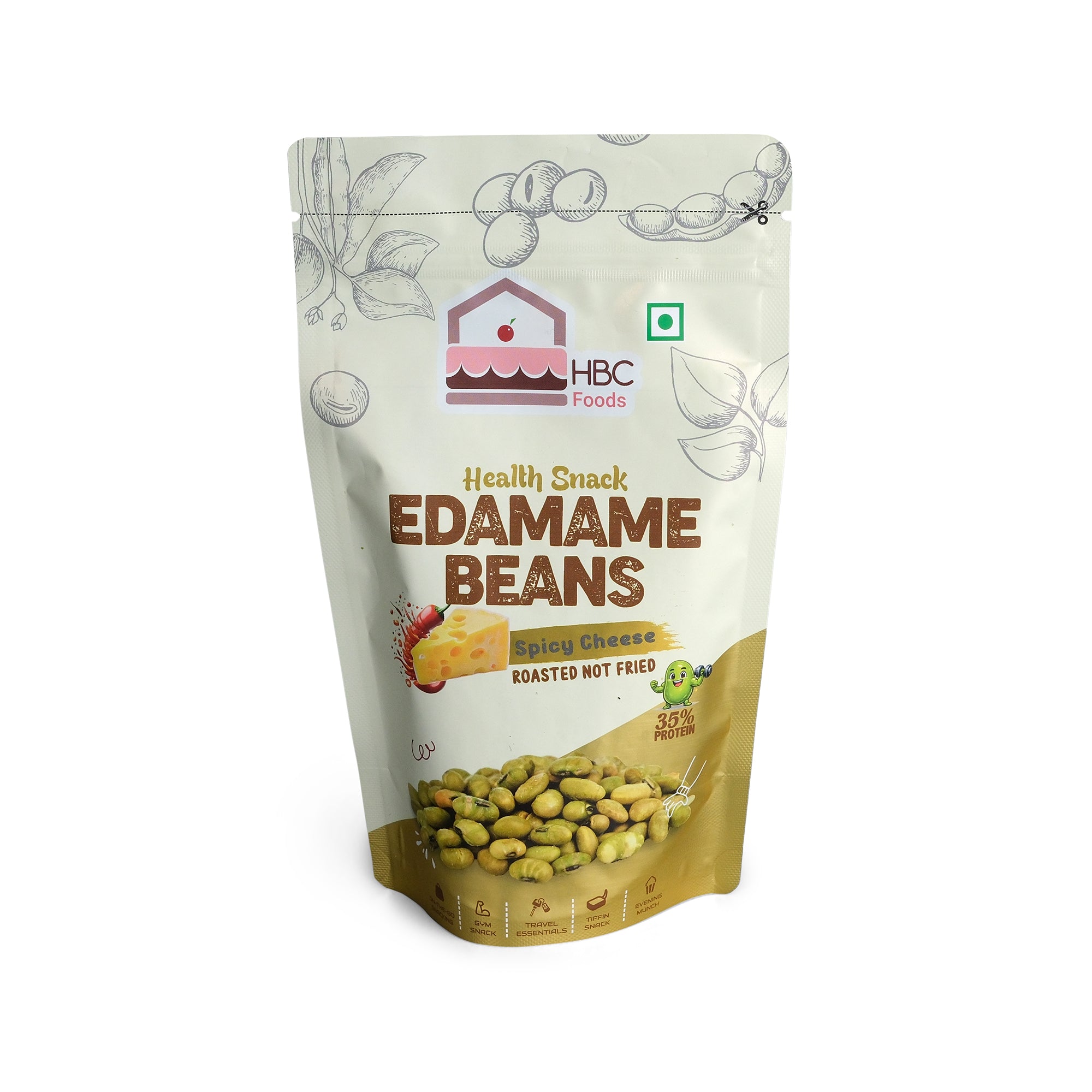 Edamame Beans - Spicy Cheese