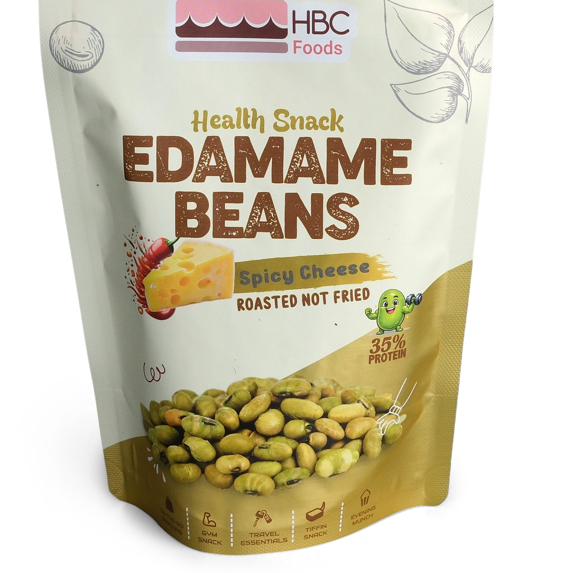 Edamame Beans - Spicy Cheese