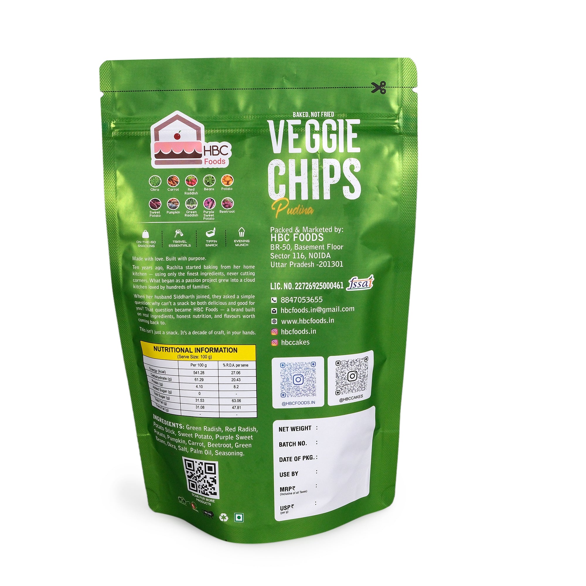 Veggie Chips - Pudina