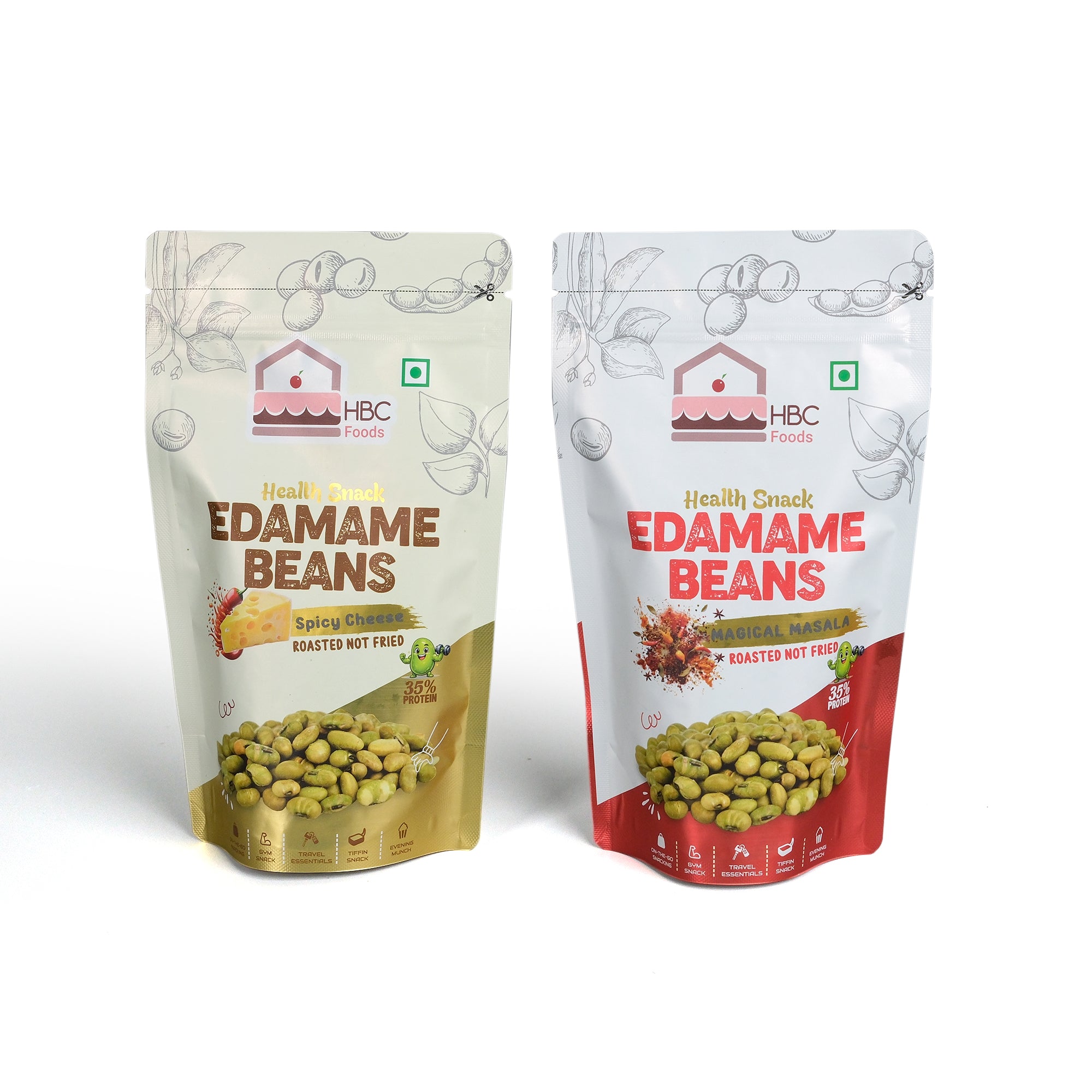 Edamame Beans - Spicy Cheese